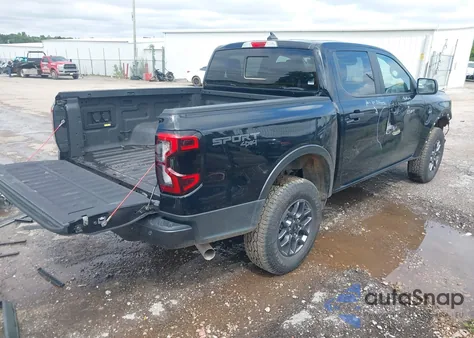 2024 Ford Ranger Xlt из США, поврежденный, VIN 1FTER4HH7RLE34943